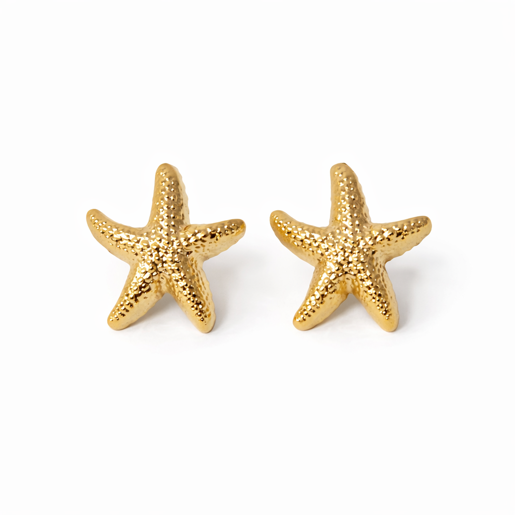 BOUCLES D'OREILLES ÉTOILE DE MER